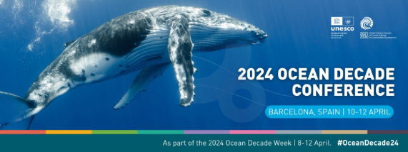 La conferencia Ocean Decade 2024 se llevará a cabo en Barcelona, España.